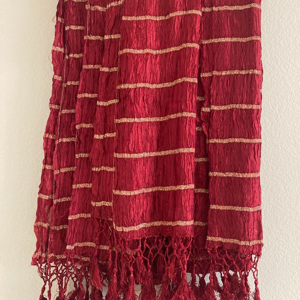 Indian wedding silk dupattas - Unisex